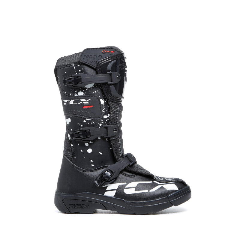 TCX Comp-Kid Boot Black/Black/White Size - 30