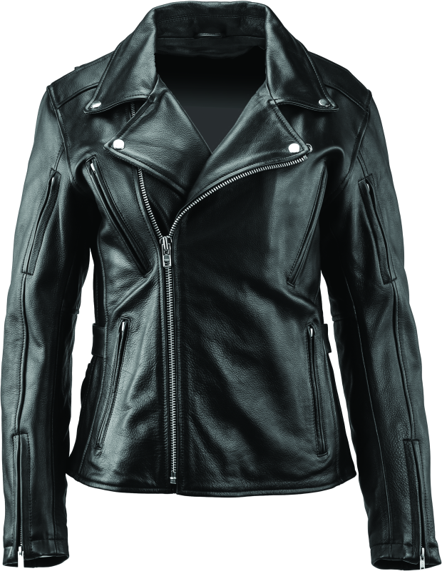 Kuryakyn Leather By River Road Ironclad Classic Leather Jacket Black Womens - 3XL