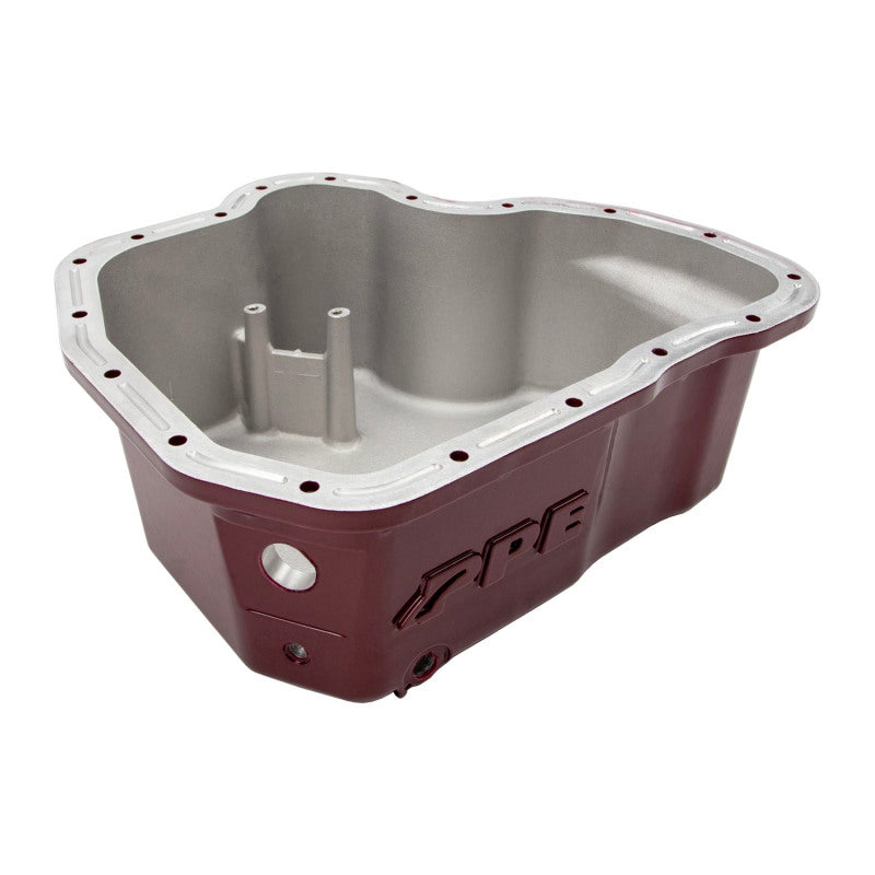 Wehrli 11-16 GM Duramax WCFab X PPE High Capacity Aluminum Oil Pan - Gloss White