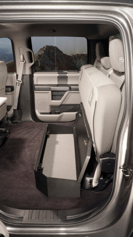 Tuffy Underseat Lockbox 2/3 Length W/ Combo Lock For Ford Fseries Supercrew