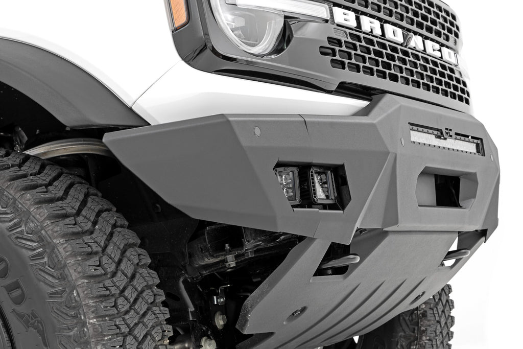 Front Bumper | Modular | Full Wings | Amber DRL | Ford Bronco 4WD (2021-2024)