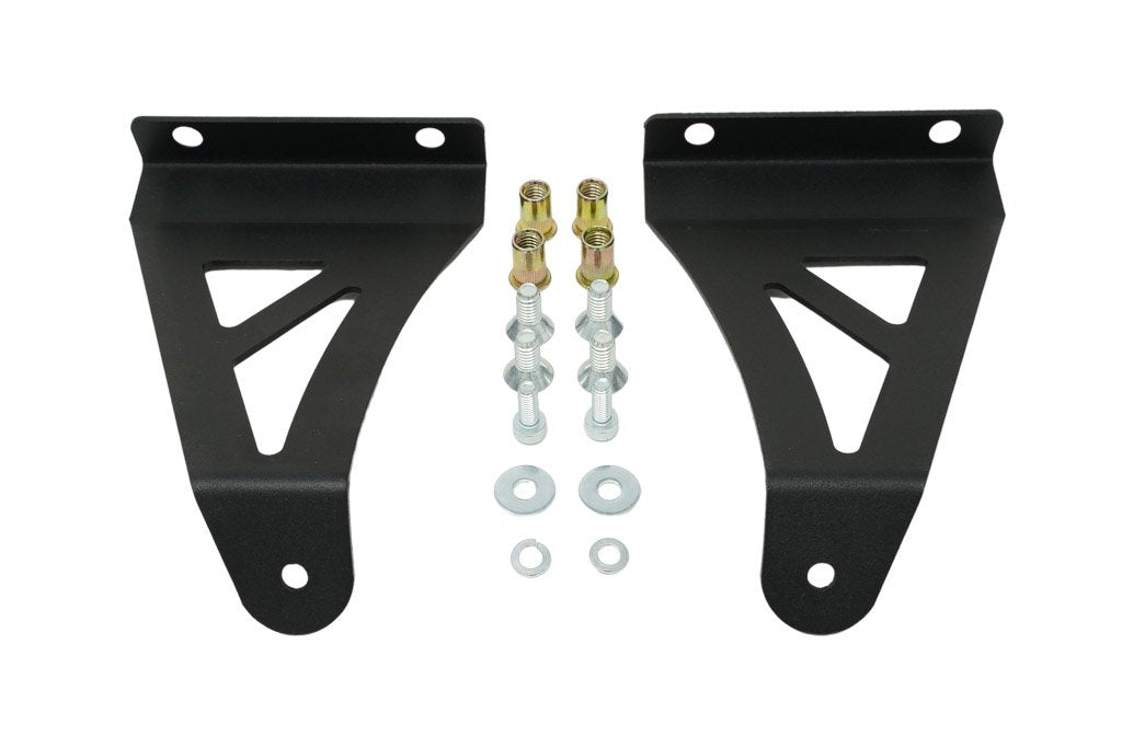 52" Curved LED Light Bar Roof Mounting Brackets For 2007-2021 Toyota Tundra