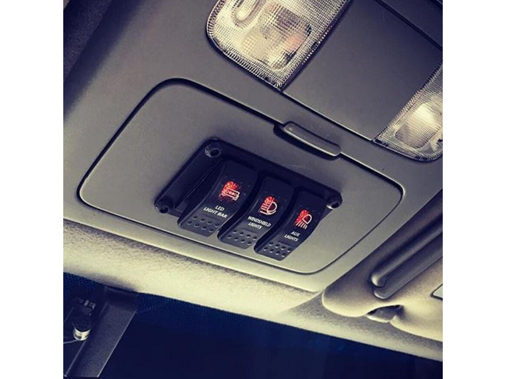 Rocker Switch Panel (3) For 2016-2023 Toyota Tacoma