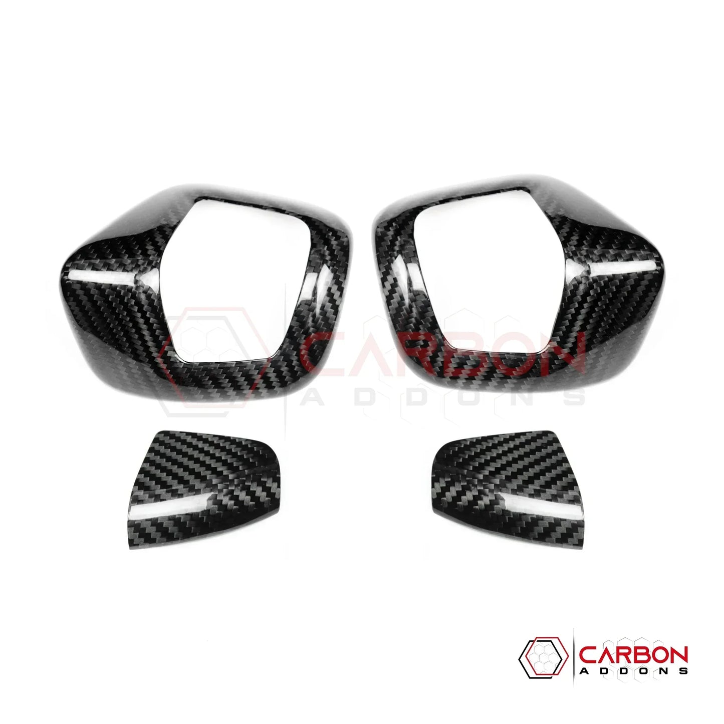 2016–2024 Chevrolet Camaro Real Carbon Fiber Seat Release Lever Trim & Handle Covers
