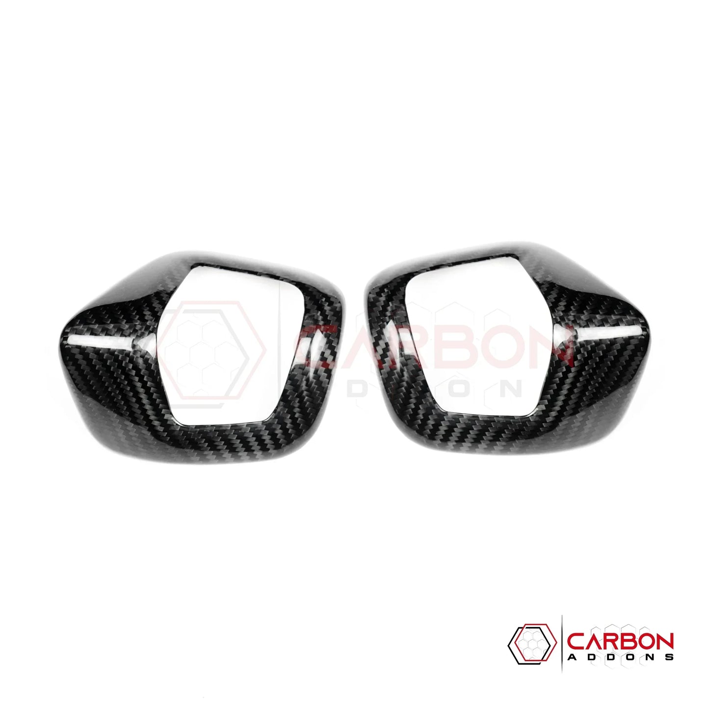 2016–2024 Chevrolet Camaro Real Carbon Fiber Seat Release Lever Trim & Handle Covers