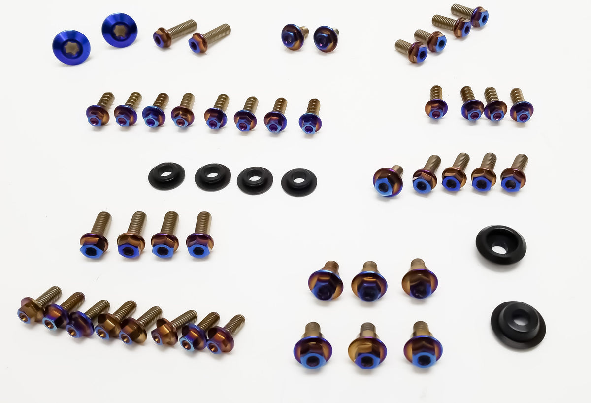 Yamaha Titanium Body Bolt Kit