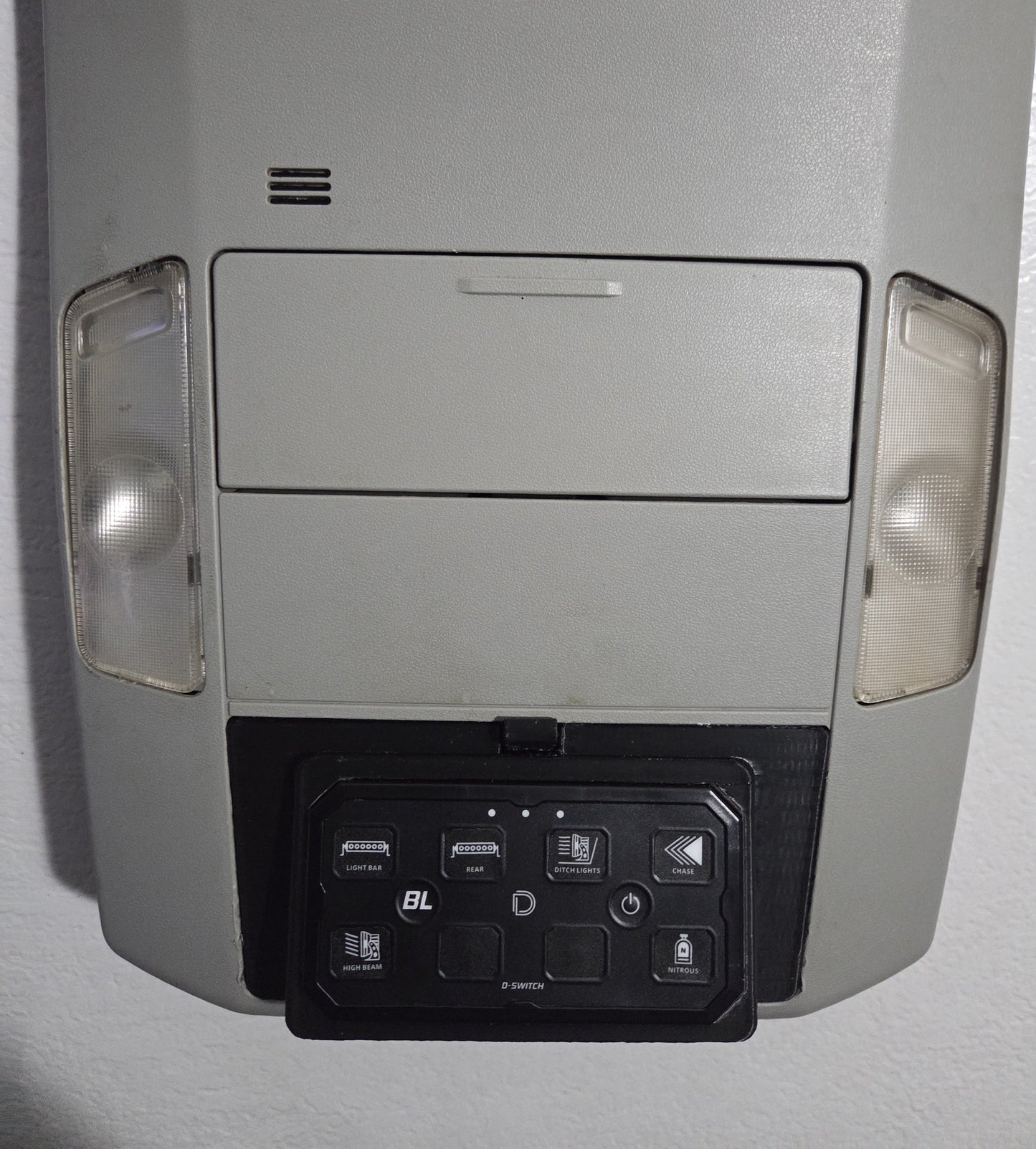 2nd Gen 2007-2022 Toyota Sequoia/Tundra Diode Dynamics D-Switch Overhead Panel Mount