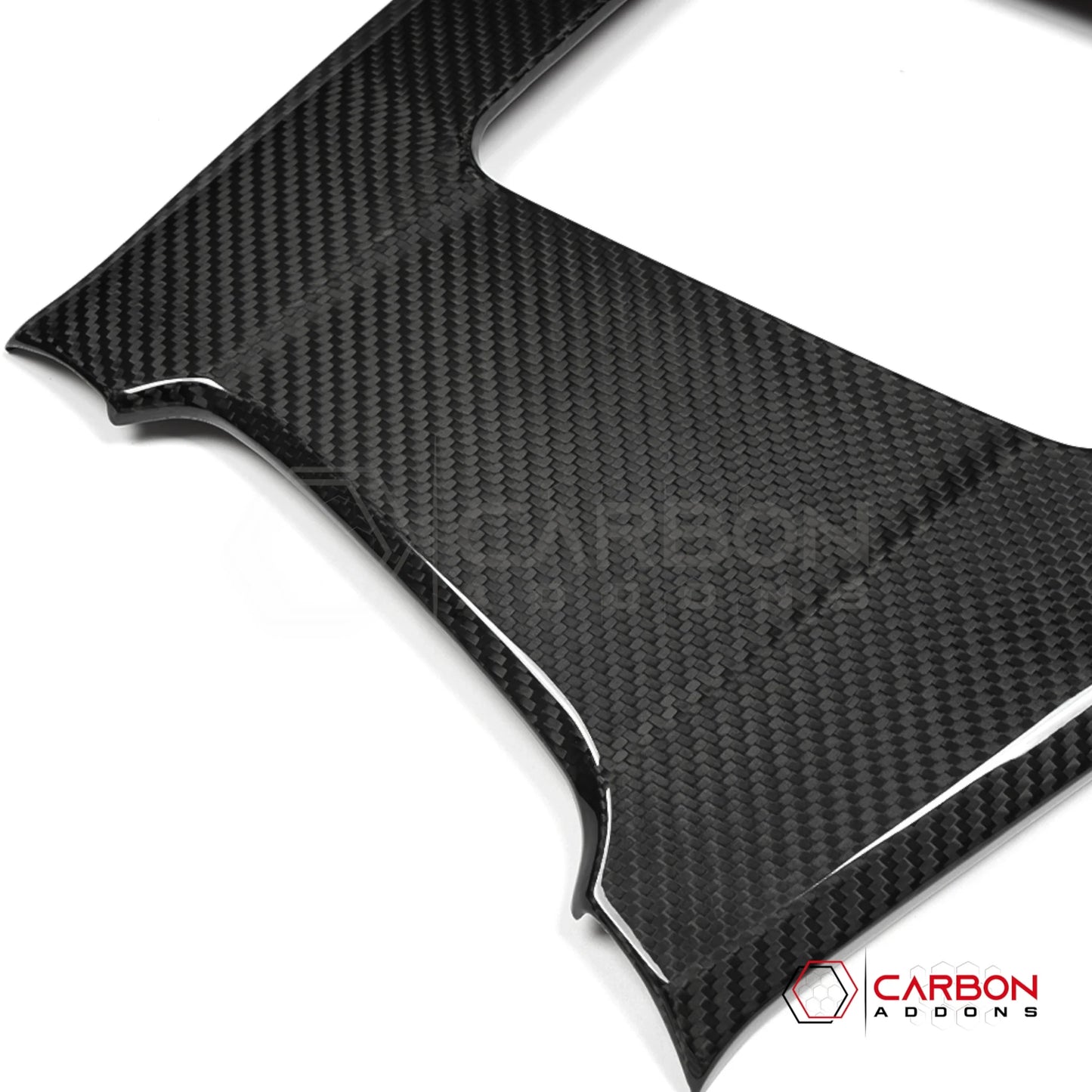 2026+ C8 Corvette Real Carbon Fiber HUD Head-Up Display Trim Surround Cover | 2LT & Higher
