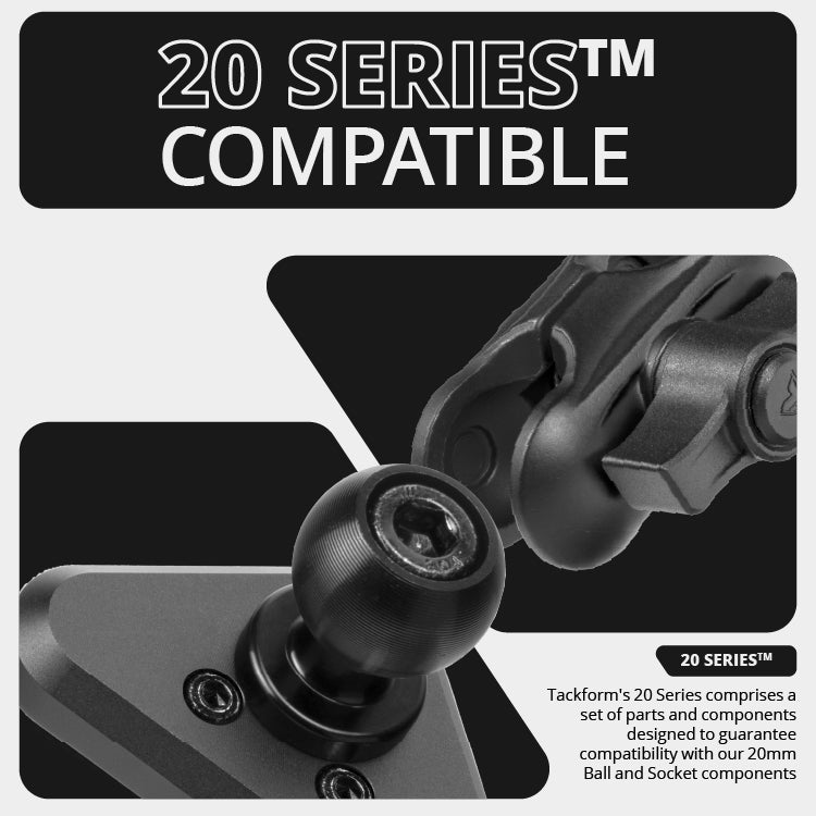 ‘15-‘20 Ford F-150, ‘17-‘22 Super Duty, ‘18-‘21 Expedition LINK™ Vent Mount Bracket With MagSafe Phone Holder | 2" Arm | (See Compatibility Info For Year/Trim Details)