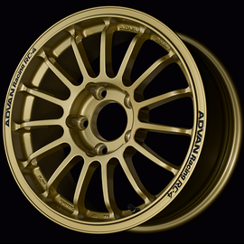 Advan RC-4 15x6.5 / +38 Offset / 4x100 / 63mm Bore / Rally Gold