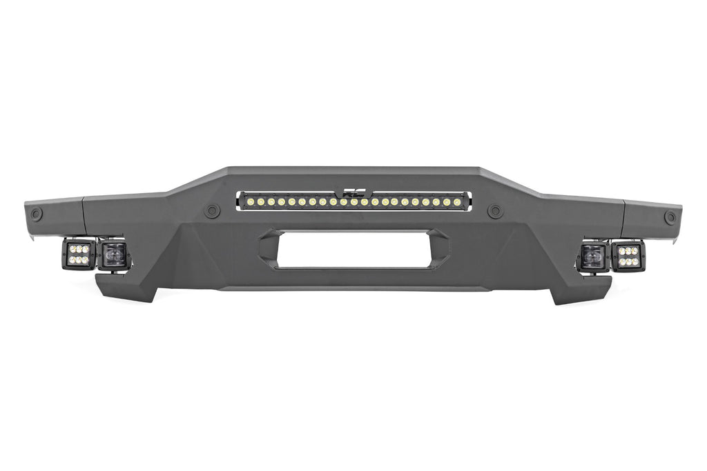 Front Bumper | Modular | Stubby Wings | Flood | Fog | Ford Bronco 4WD (21-24)