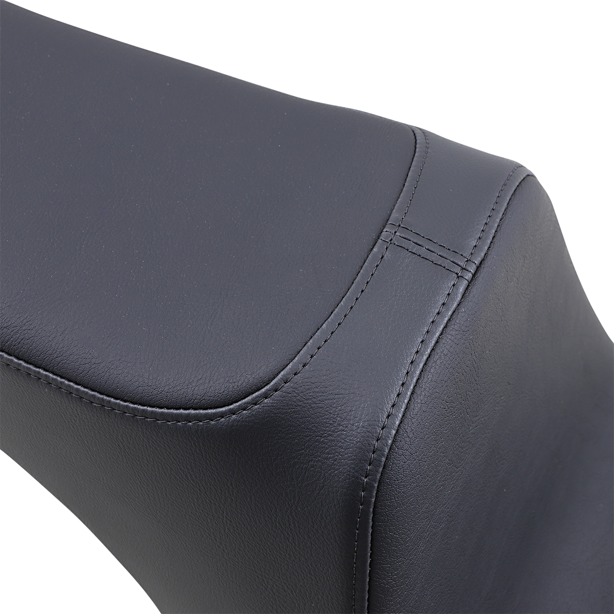 DRAG SPECIALTIES SEATS, Drag Specialties Seats Predator III 2-Up Seat for Harley Softail '06-'17 – Black Vinyl