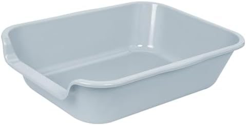 Extra Large Low Entry ABS Cat Litter Box, 1 Pack