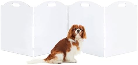 Clear Acrylic Freestanding Dog Gates
