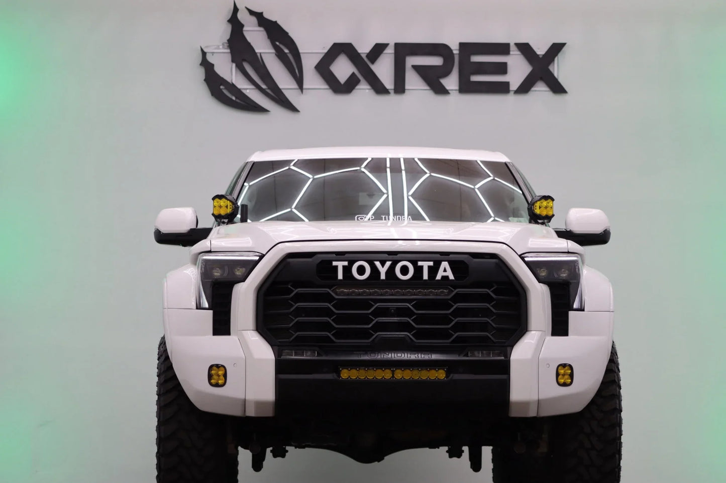 AlphaRex 22-26 Toyota Tundra/Sequoia LUXX-Series LED Projector Headlights Alpha-Black