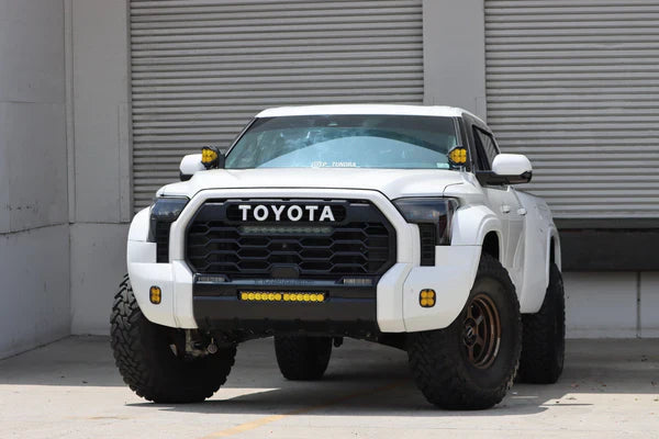 AlphaRex 22-24 Toyota Tundra/Sequoia LUXX-Series LED Projector Headlights Black