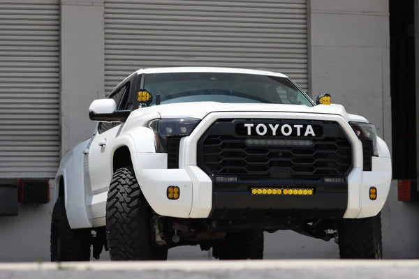 AlphaRex 22-24 Toyota Tundra/Sequoia LUXX-Series LED Projector Headlights Black