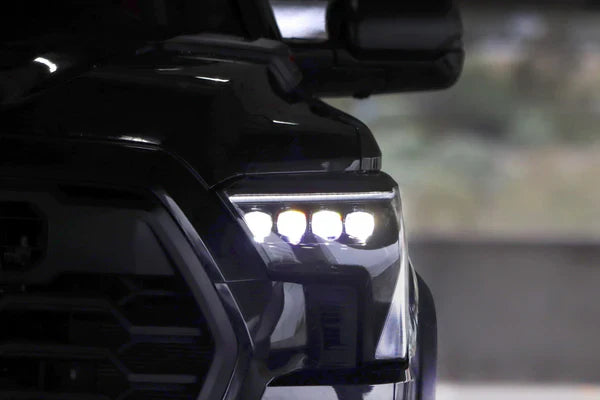 AlphaRex 22-26 Toyota Tundra/Sequoia NOVA-Series LED Projector Headlights Black