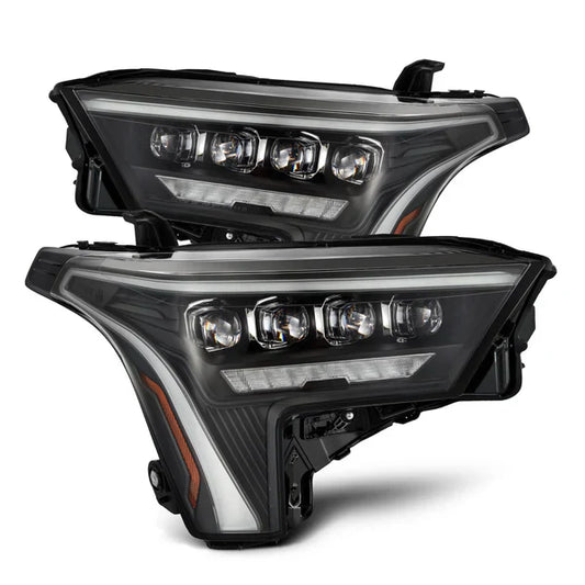 AlphaRex 22-26 Toyota Tundra/Sequoia NOVA-Series LED Projector Headlights Black