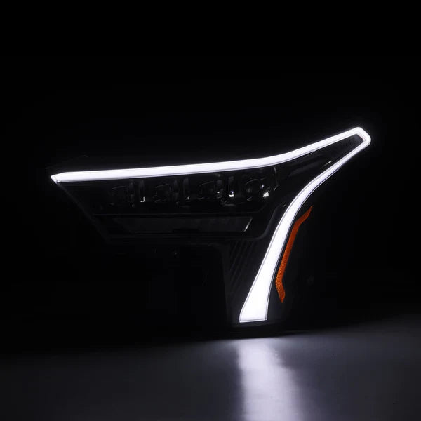 AlphaRex 22-26 Toyota Tundra/Sequoia NOVA-Series LED Projector Headlights Black