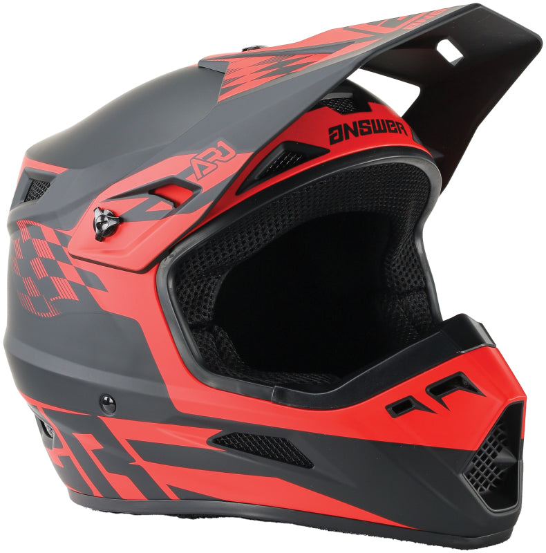 Answer AR1 Sweep Helmet Black/Red - XS