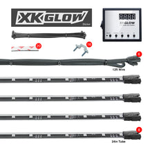 Load image into Gallery viewer, XK Glow 3 Million Color XKGLOW LED Accent Light Car/Truck Kit 8x24In Tubes