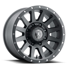 Load image into Gallery viewer, ICON Compression HD 18x9 8x165.1 12mm Offset 5.5in BS - Satin Black Wheel