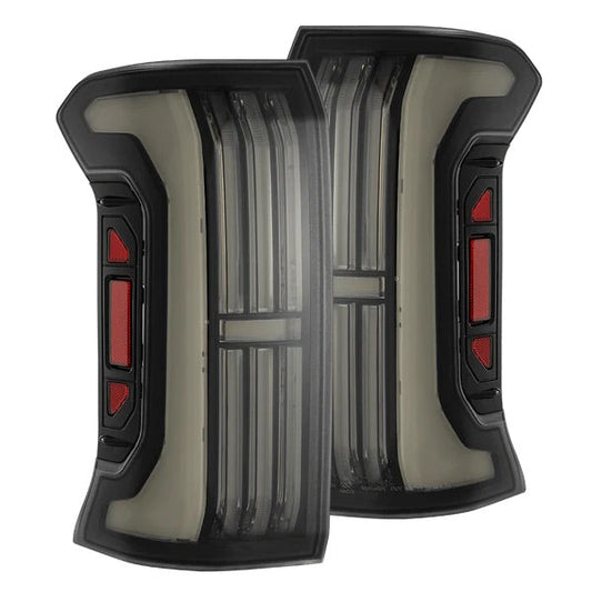 AlphaRex 24+ Toyota Tacoma NOVA-Series Prismatic LED Tail Lights Alpha-Black