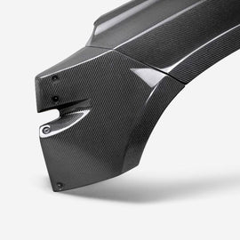 Seibon 2022 Nissan Frontier MB-Style Carbon Front Fibers Pair (2in rise 4in Wider)