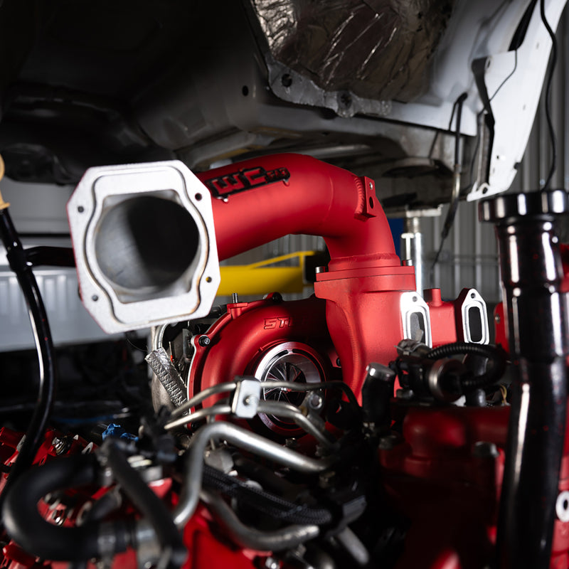 Wehrli 11-16 Chevrolet 6.6L LML Duramax High Flow Y-Bridge Kit - Gloss White