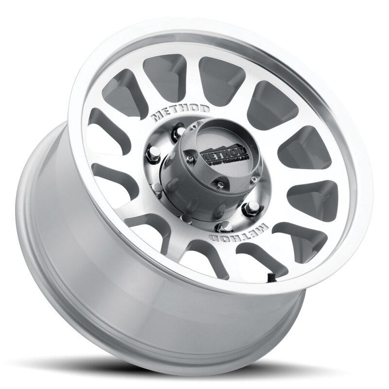 Method MR703 Bead Grip 18x9 12mm Offset 8x6.5 130.81mm CB - Machined Clear Coat