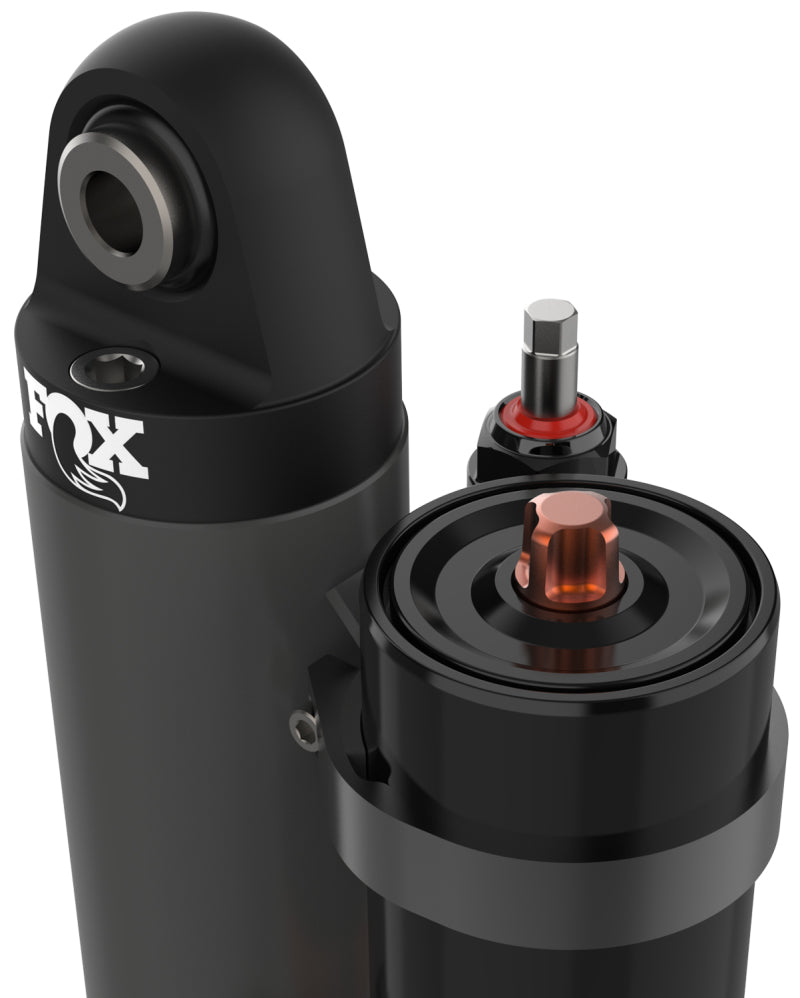 Fox 2.5 Factory Race 8in. P/B Res. 4-Tube Ext. Bypass 7.95in. Shaft Piggyback Shock (Custom)