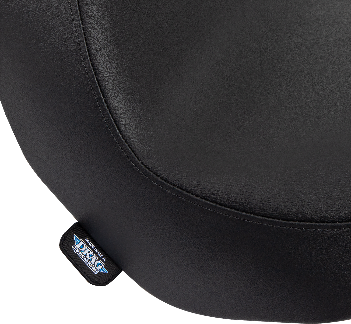 DRAG SPECIALTIES SEATS, Drag Specialties Seats Solo Seat - Black Smooth for FL/FX 2018-2023 (Part #0802-1512)