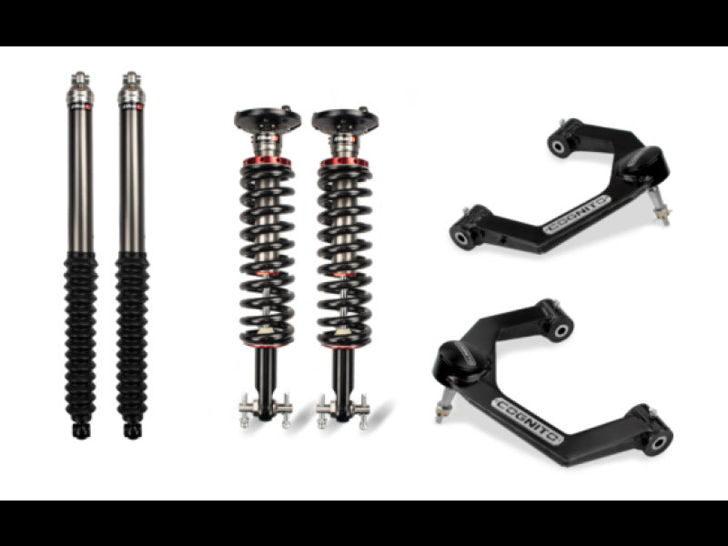 Cognito 15-20 Ford F-150 4WD 2.5in Performance Leveling Kit w/ Elka 2.0 IFP shocks