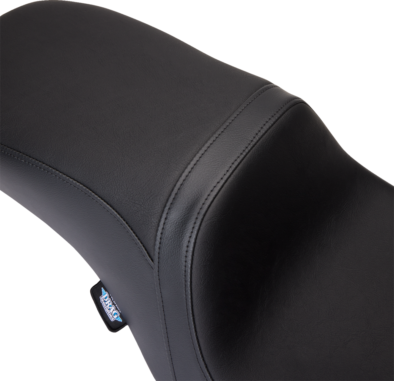 DRAG SPECIALTIES SEATS, Drag Specialties Seats Predator 2-Up Seat - Black Vinyl - Smooth Finish for FLH/FLT 2008-2024, Part #0801-1487