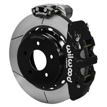Load image into Gallery viewer, Wilwood 88-98 GM C1500 Aero4 Rear Electronic Parking Brake Kit 14in Rotor 3.25in Offset - Blk