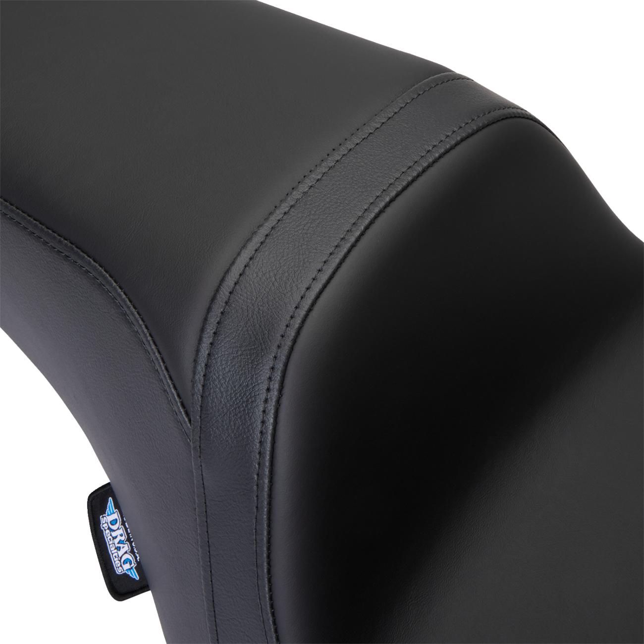 DRAG SPECIALTIES SEATS, DRAG SPECIALTIES SEATS Predator 1Up Seat - Solar Leather - Black - Smooth for FLH '08-'23 (Part #08011493)