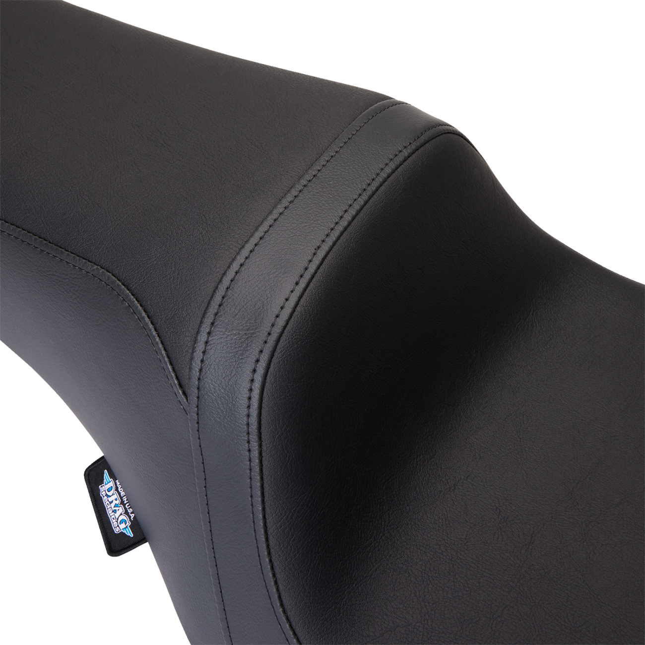 DRAG SPECIALTIES SEATS, DRAG SPECIALTIES SEATS Predator 1Up Seat - Vinyl Black for FLH 2008-2023 Part 0801-1480
