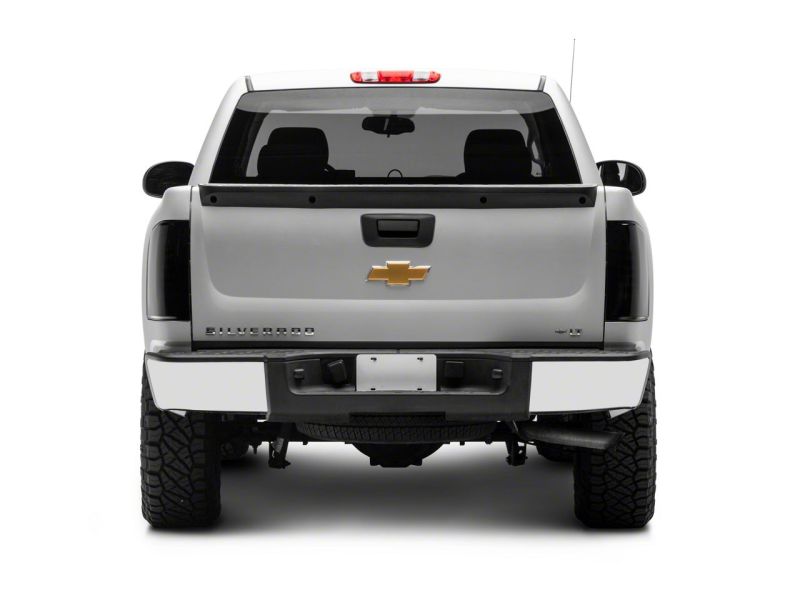 Raxiom 07-14 Chevrolet Silverado 1500 Axial Series LED Tail Lights- Blk Housing (Smoked Lens)