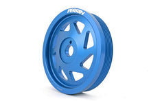 Load image into Gallery viewer, Perrin 15-25 WRX / 13-16 FR-S/ 13-23 BRZ / 22-23 GR86 / 12-24 Impreza / 13-24 Crosstrek / 13-24 Legacy Lightweight Crank Pulley - Blue | PSP-ENG-101BL