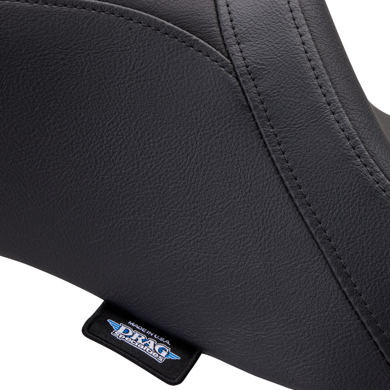 DRAG SPECIALTIES SEATS, DRAG SPECIALTIES SEATS Predator 2-Up Seat - Vinyl - Smooth - Fits FLH/FLTR 2008-2024, Part #0801-1499