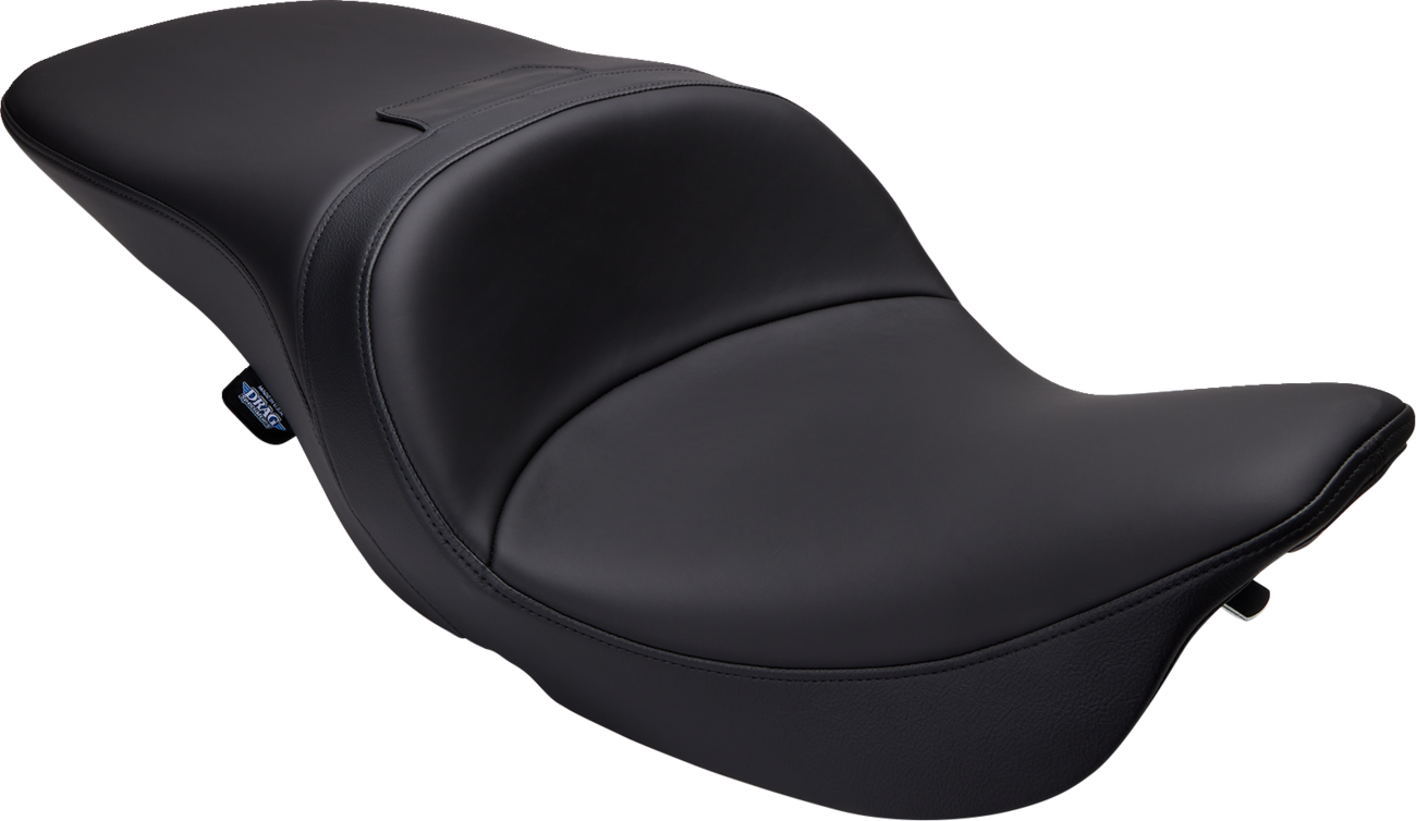 DRAG SPECIALTIES SEATS, DRAG Specialties Seats Freedom Seat - Solar Leather Black for Harley FLH 1997-2007 (Part #08011508-4676E)