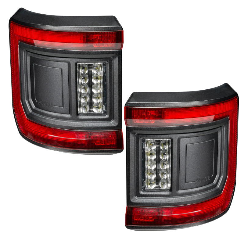 Jeep Gladiator JT featuring ORACLE Lighting Flush Mount LED Tail Lights in a stylish and functional design.