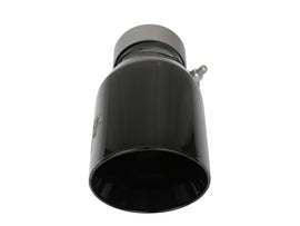 aFe MACH Force-Xp Universal Exhaust Tip 3 IN Inlet x 4-1/2 IN Outlet x 9 IN L- Black Tip