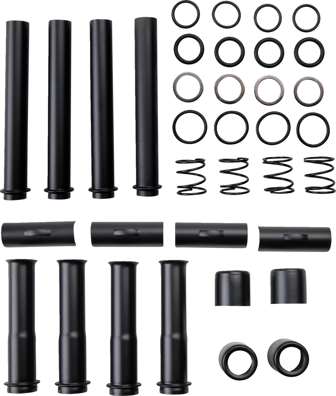 DRAG SPECIALTIES M8 Pushrod Tube Kit in Black – Part Number 78052B