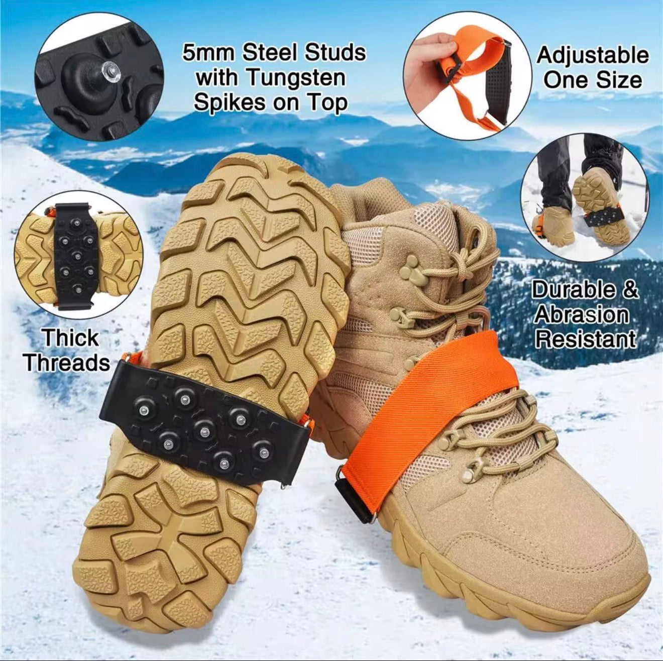 Alpenglow IceMaster Universal Traction Cleats