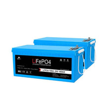 Load image into Gallery viewer, 12V 100Ah/ 200Ah LiFePo4 Deep Cycle Lithium Battery Bluetooth / Self-Heating / IP65