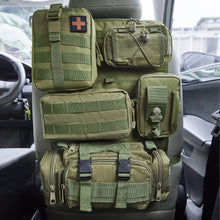 Load image into Gallery viewer, Tactical MOLLE Seat Organizer Full Set