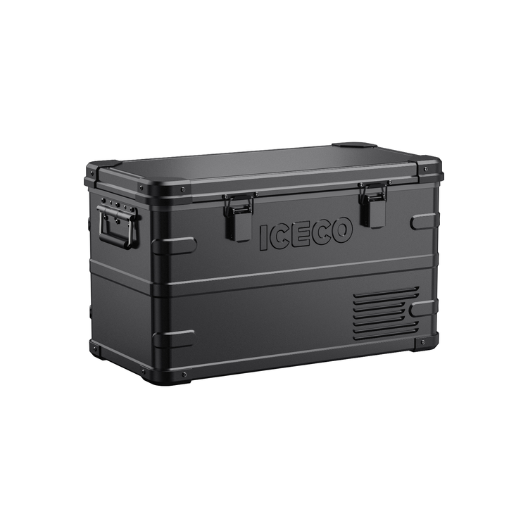 ICECO APL35 Dual Zone Aluminum 12V Portable Fridge Freezer - Black