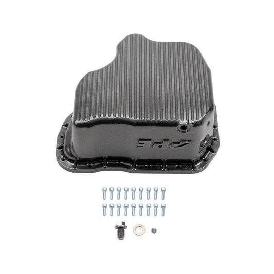Wehrli 01-10 GM Duramax WCFab X PPE High Capacity Aluminum Oil Pan - Kiwi Green